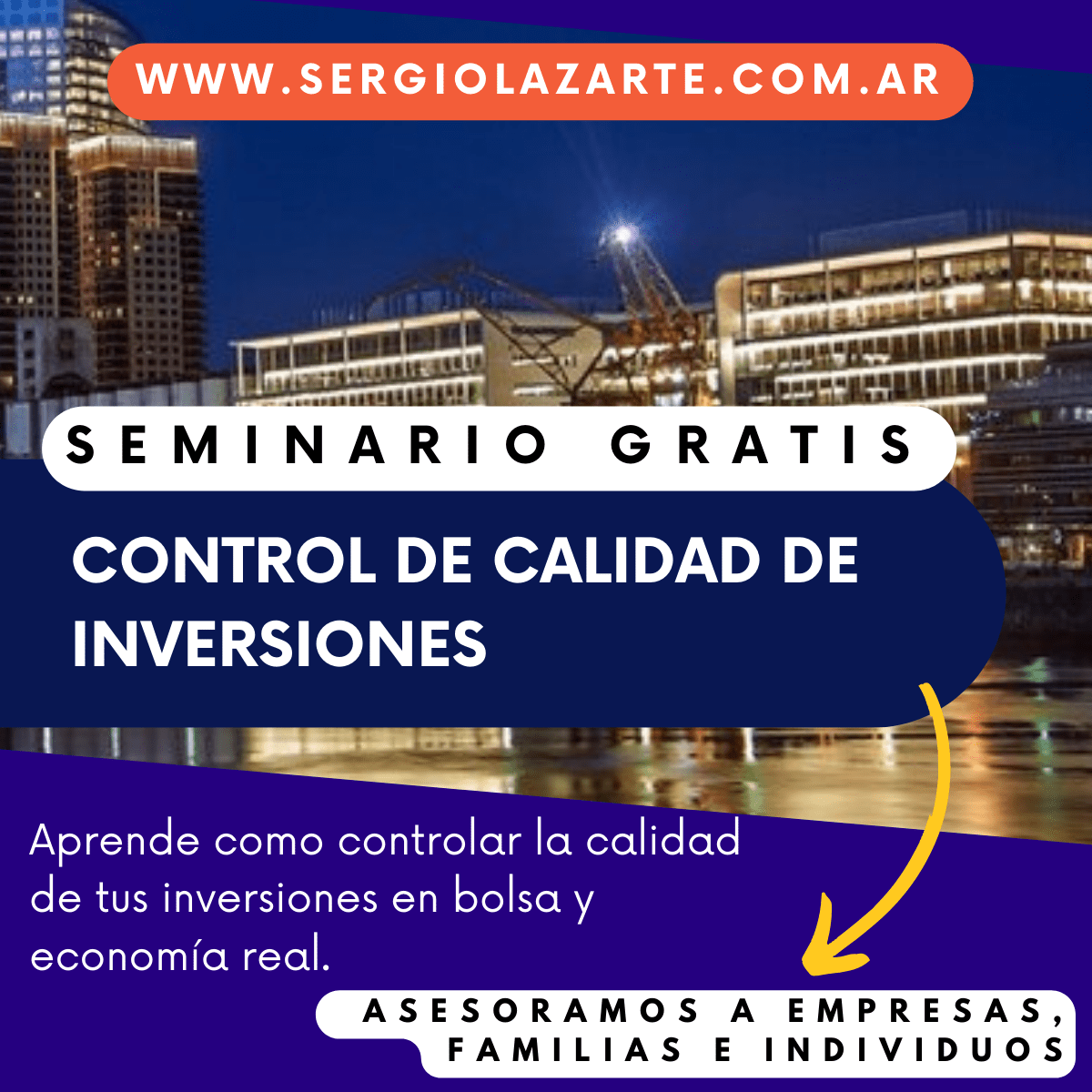 eventos gratuitos sobre inversiones